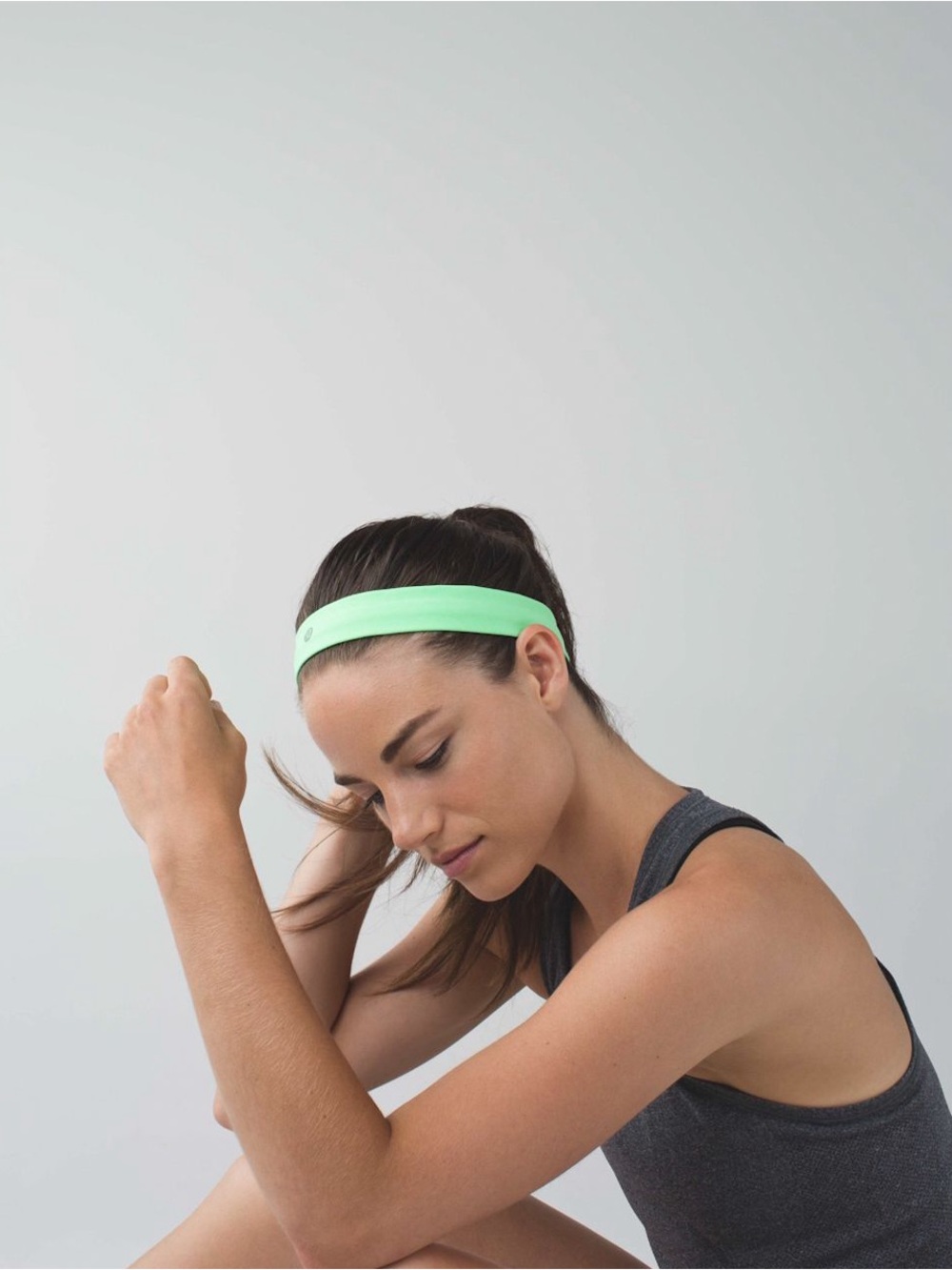 Lululemon Fly Away Tamer Headband - Pistachio
